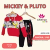 Conjunto Brilla En La Oscuridad Mickey & Pluto