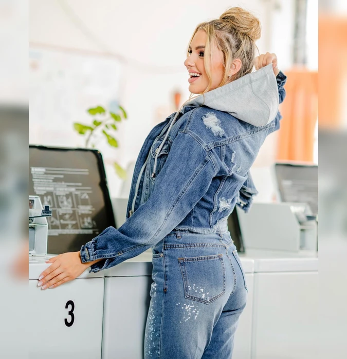 Casaca Jean Demin Scarleth TORETTO JEANS