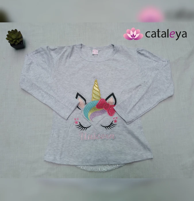Polo Manga Larga Unicornio