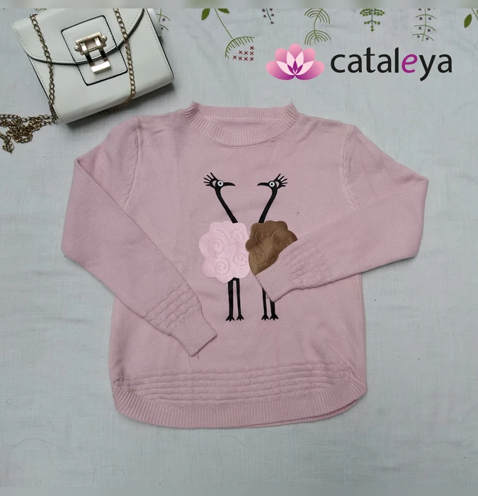 Polera De Garza Importado Palo Rosa