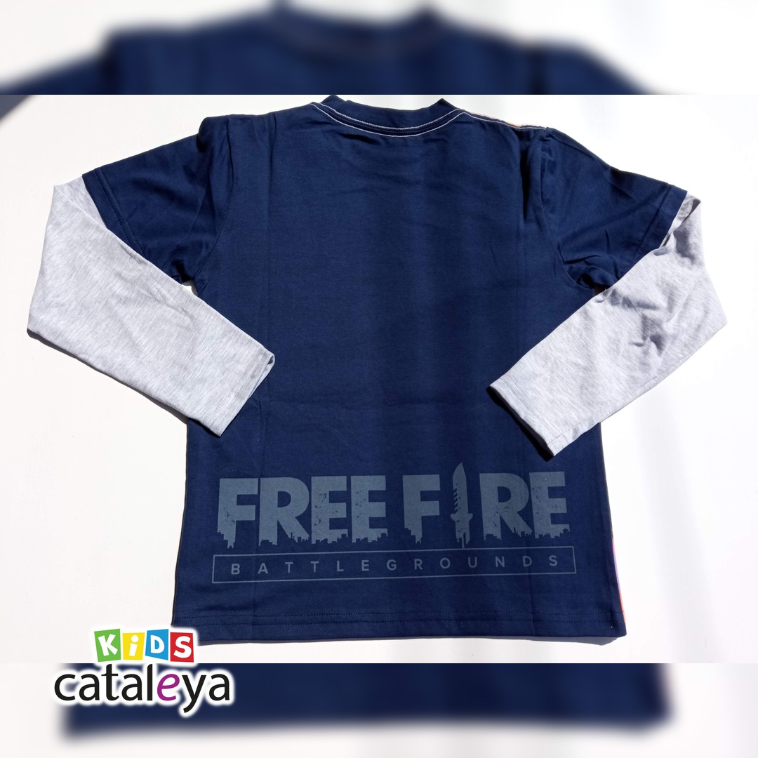 Fashion polos de free fire para niños