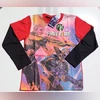 Polo Manga Larga Brilla En La Oscuridad Free Fire Rojo