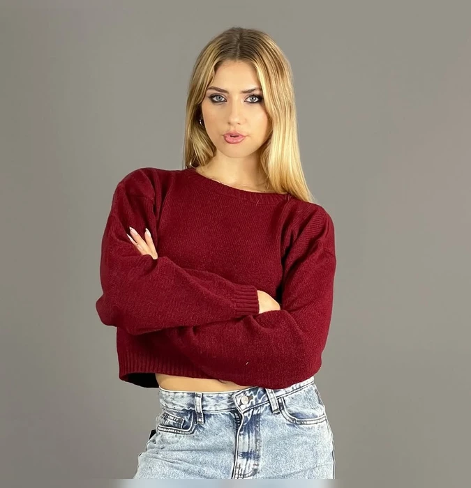 Chompa Lara DUMMA Marron Beige Vino