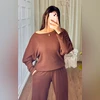 Conjunto Lolaa DIVASS Beige Marron Negro Vino