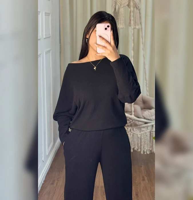 Conjunto Lolaa DIVASS Beige Marron Negro Vino