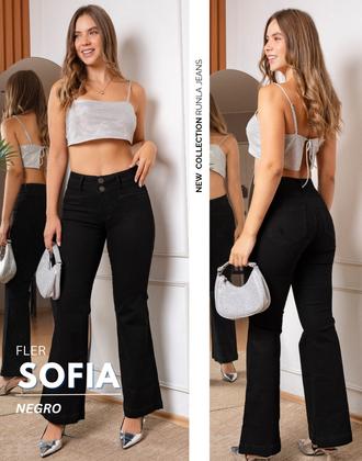 Flare Pant Tasha Negro