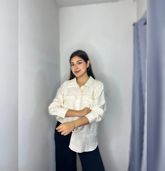 Blusa Ovesize AZUCAR Beige, Marron, Verde