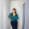 Blusa Fio SHIANELL Negro,Verde, Marron, Rosa, Est