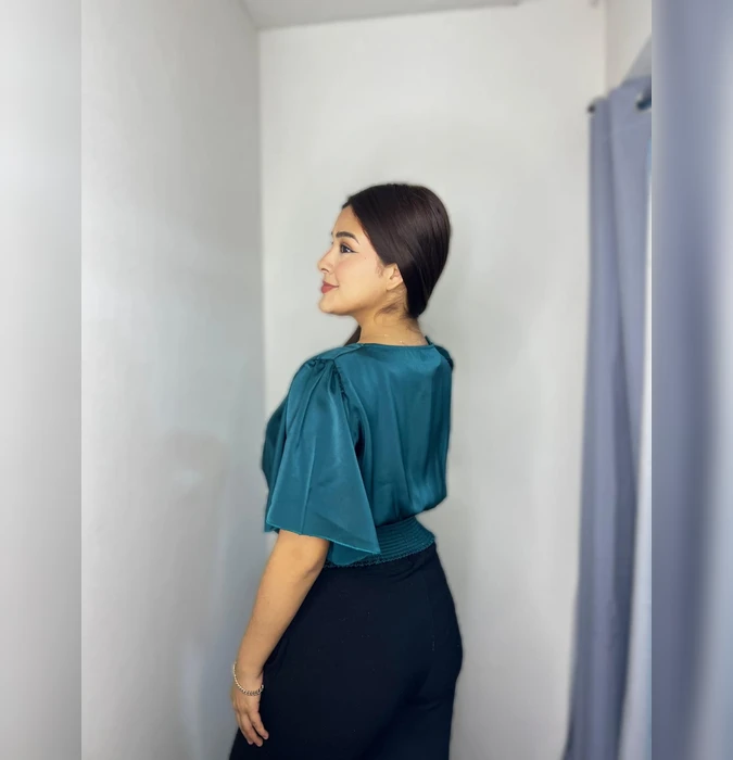 Blusa Fio SHIANELL Negro,Verde, Marron, Rosa, Est
