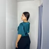Blusa Fio SHIANELL Negro,Verde, Marron, Rosa, Est
