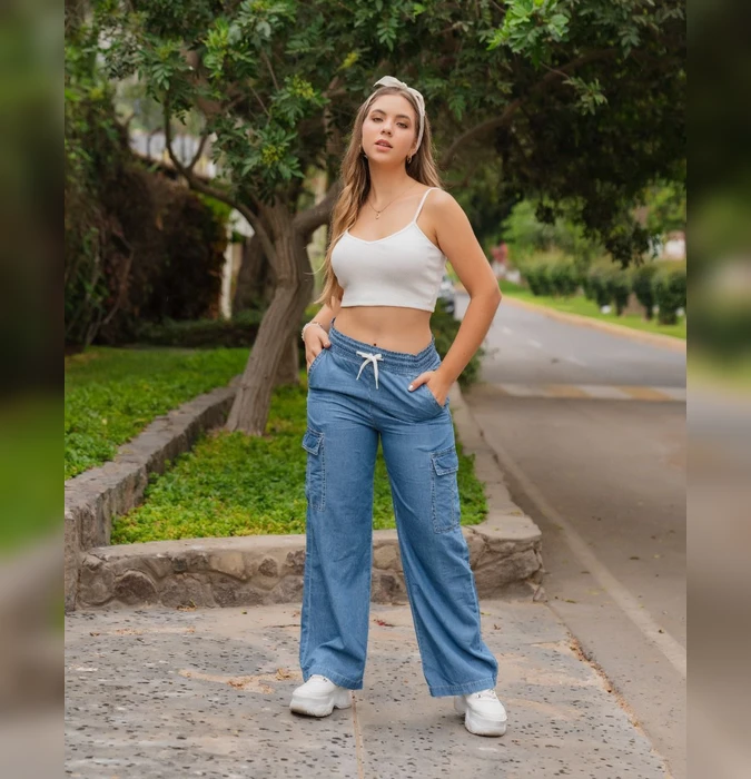 Cargo Lizzie TORETTO Celeste