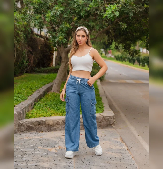 Cargo Lizzie TORETTO Celeste
