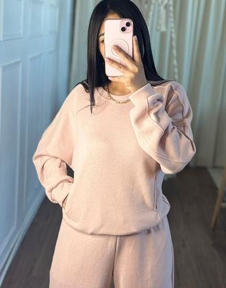 Polera Y Buzo Conjunto Comfy DIVASS Rosa