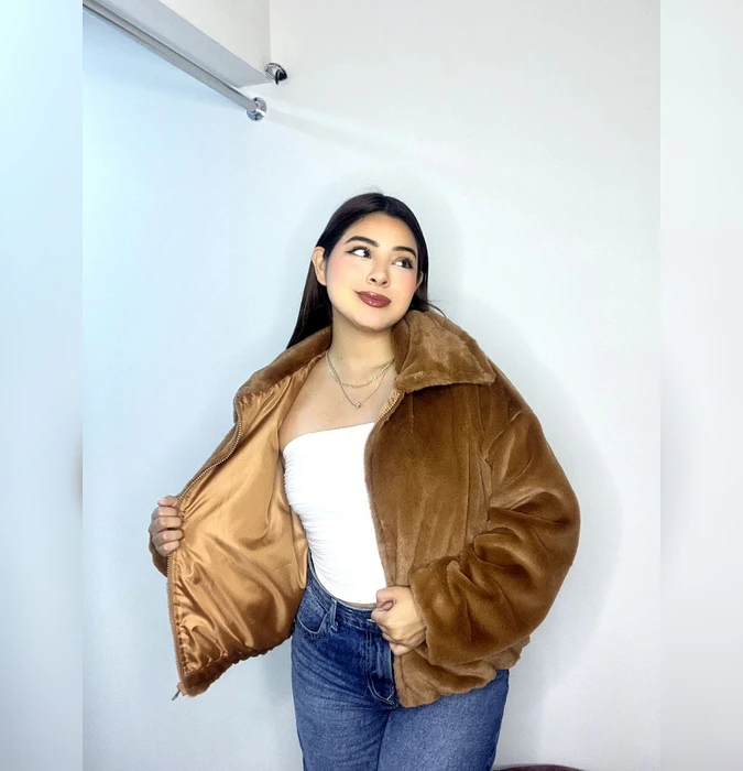 Casaca Casaca Teddy Soft AZUCAR Camel