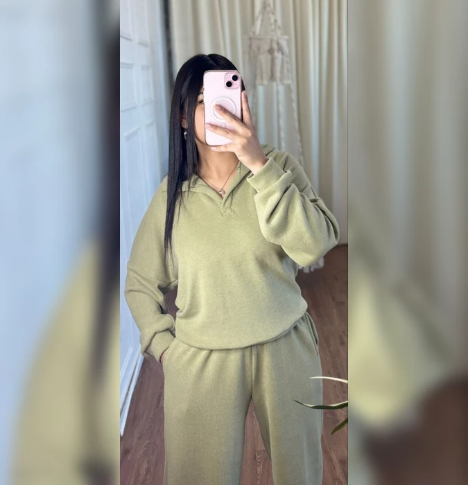 Polera Y Buzo Conjunto Nébula DIVASS Verde
