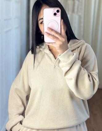 Polera Y Buzo Conjunto Nébula DIVASS Beige