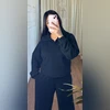 Polera Y Buzo Conjunto Nébula DIVASS Negro