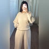 Polera Y Buzo Conjunto Comfy DIVASS Crema