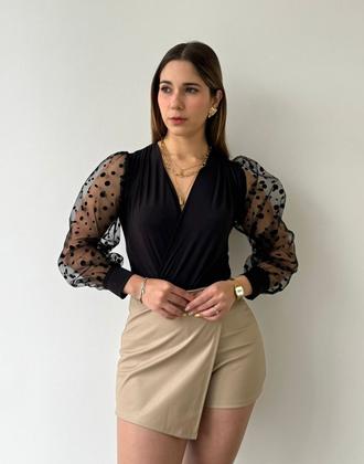 Body Puntos DIONE Negro