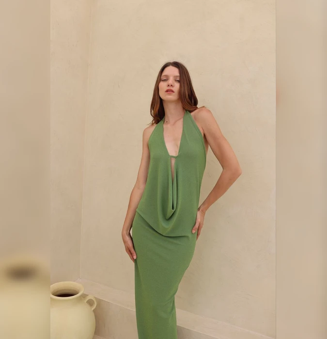 Vestido Scarlett MALDI Verde