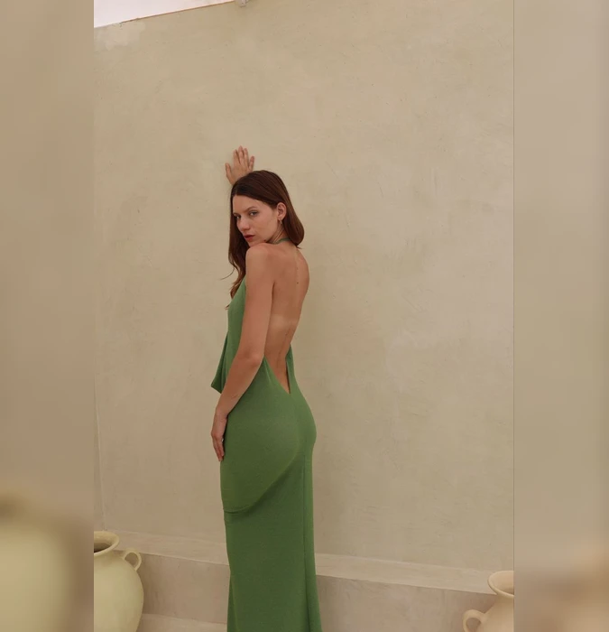 Vestido Scarlett MALDI Verde