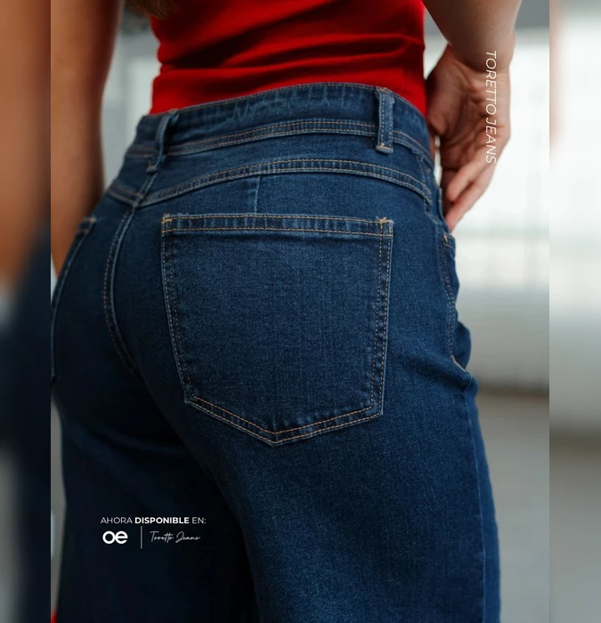 Pantalon Eva TORETTO Azul