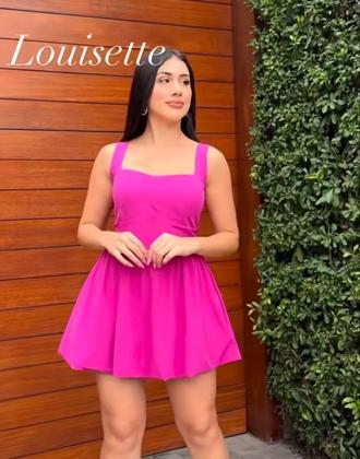 Vestido Corto Lucy LOUISETTE