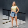 Falda Short Dayana TORETTO Celeste