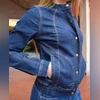 Casaca Slouchy IFRATELLI Azul