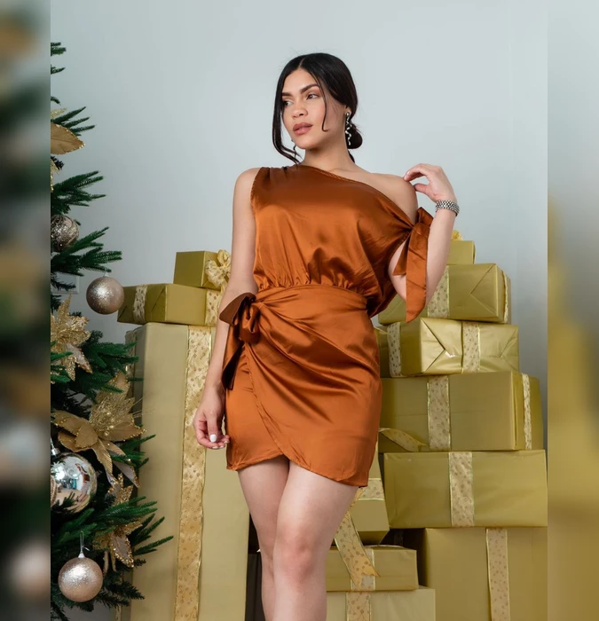 Vestido Amalia Chocolate